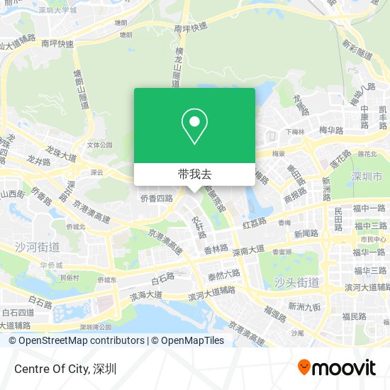 Centre Of City地图