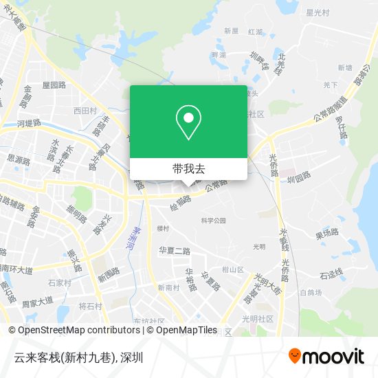 云来客栈(新村九巷)地图