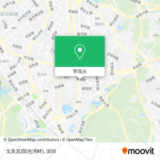 戈美其(阳光湾畔)地图