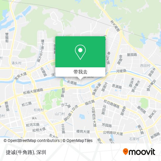 捷诚(牛角路)地图