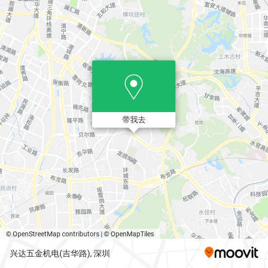 兴达五金机电(吉华路)地图