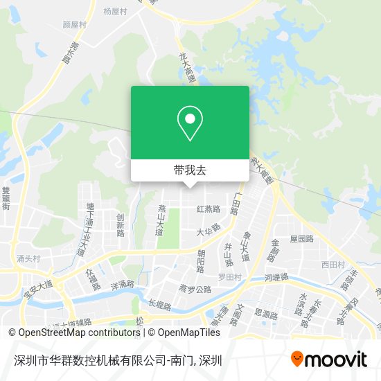 深圳市华群数控机械有限公司-南门地图