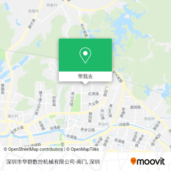深圳市华群数控机械有限公司-南门地图