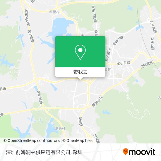 深圳前海润林供应链有限公司地图