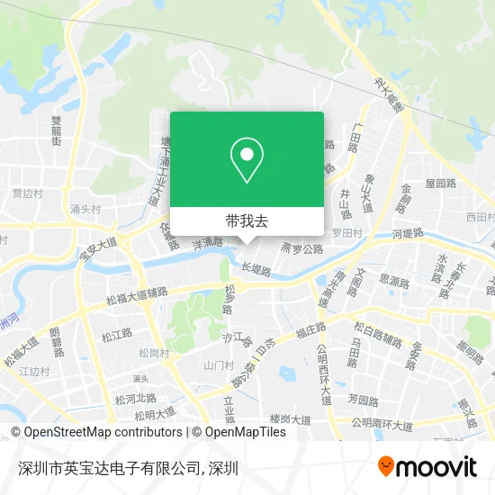深圳市英宝达电子有限公司地图