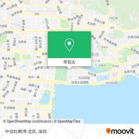 中信红树湾-北区地图