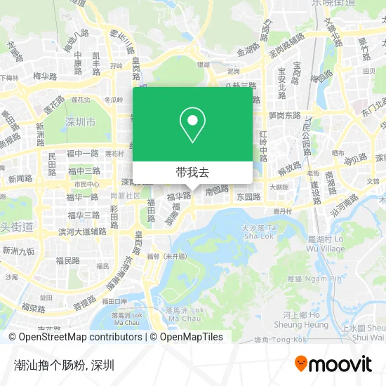 潮汕撸个肠粉地图