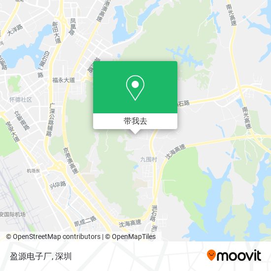 盈源电子厂地图