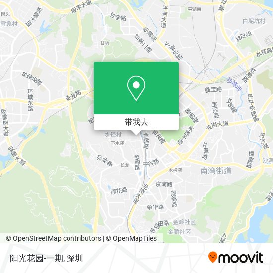 阳光花园-一期地图