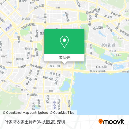 叶家湾农家土特产(科技园店)地图
