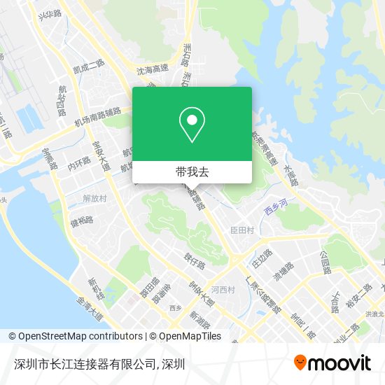 深圳市长江连接器有限公司地图