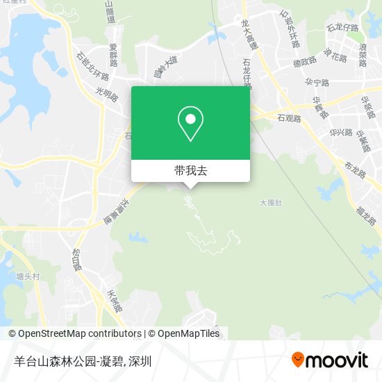 羊台山森林公园-凝碧地图