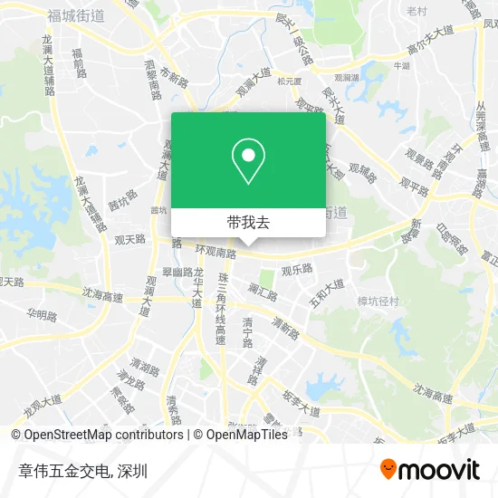 章伟五金交电地图