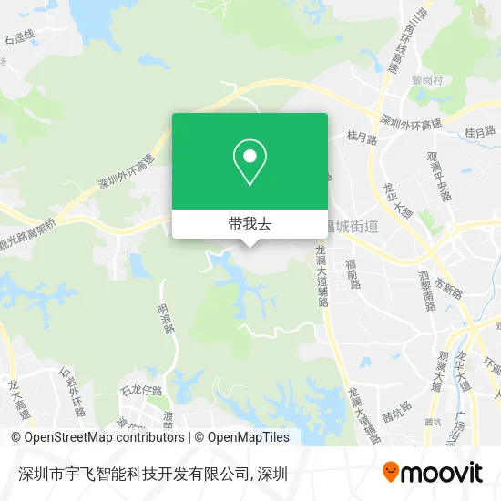 深圳市宇飞智能科技开发有限公司地图