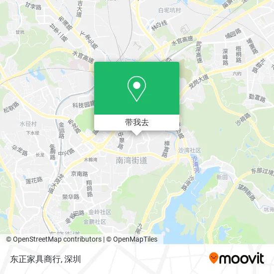 东正家具商行地图