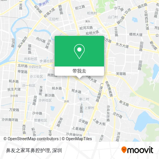 鼻友之家耳鼻腔护理地图