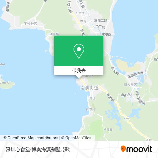 深圳心畬堂·博奥海滨别墅地图