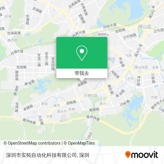 深圳市实拓自动化科技有限公司地图