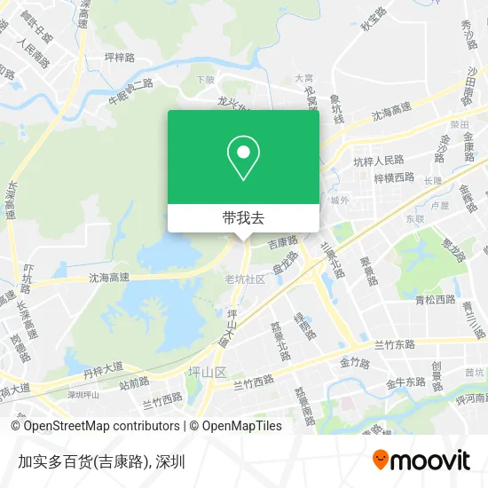 加实多百货(吉康路)地图