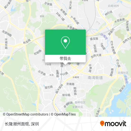 长隆潮州面馆地图