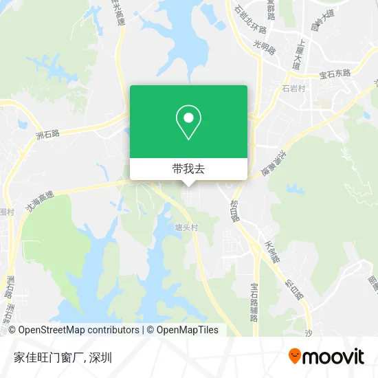 家佳旺门窗厂地图