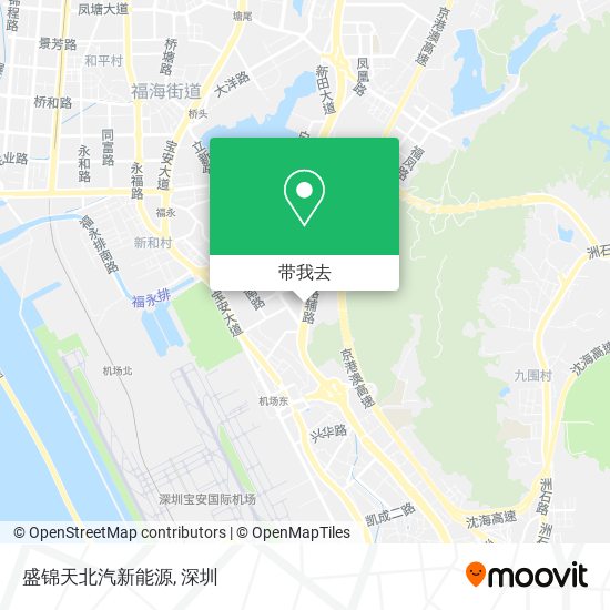 盛锦天北汽新能源地图