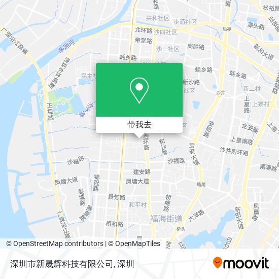 深圳市新晟辉科技有限公司地图