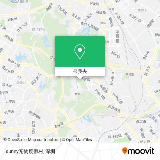 sunny宠物度假村地图