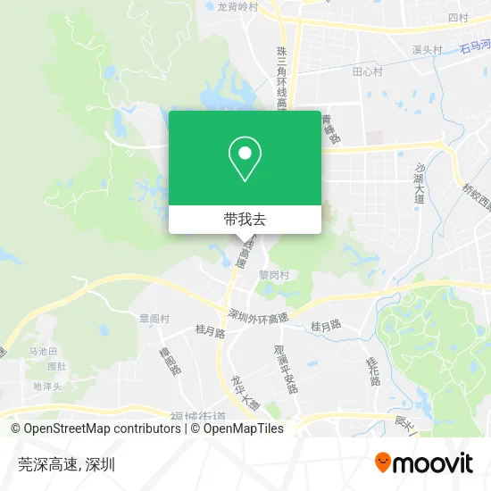 莞深高速地图
