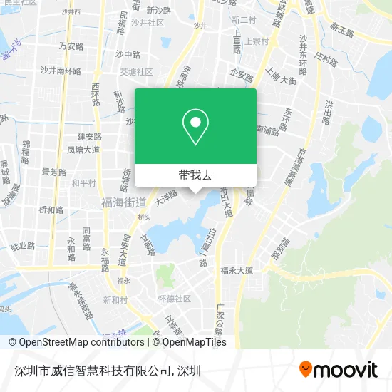 深圳市威信智慧科技有限公司地图