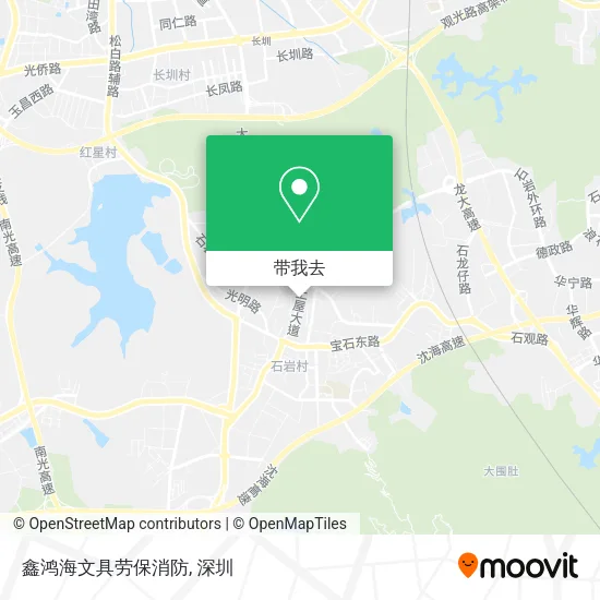 鑫鸿海文具劳保消防地图