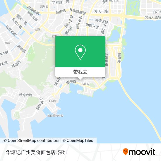 华熔记广州美食面包店地图