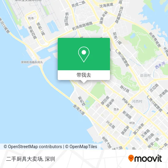 二手厨具大卖场地图