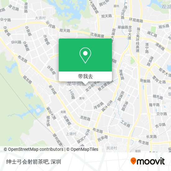 绅士弓会射箭茶吧地图