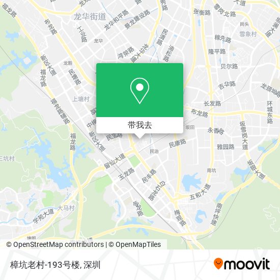 樟坑老村-193号楼地图