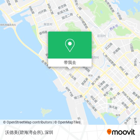 沃德美(碧海湾会所)地图