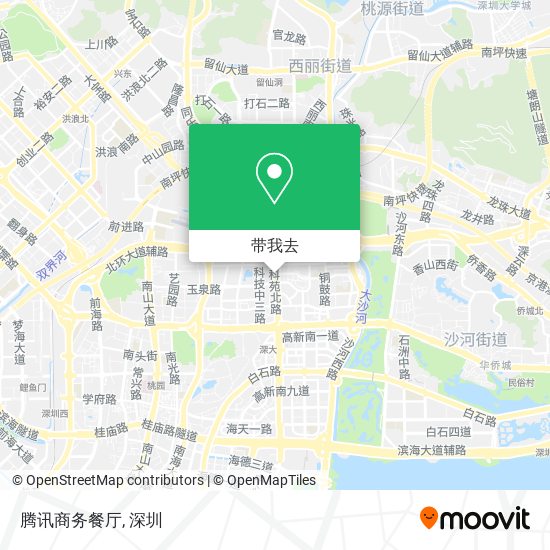 腾讯商务餐厅地图