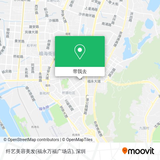 纤艺美容美发(福永万福广场店)地图