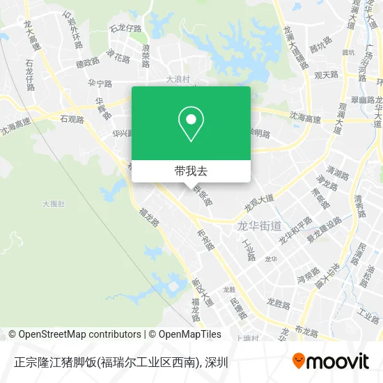 正宗隆江猪脚饭(福瑞尔工业区西南)地图