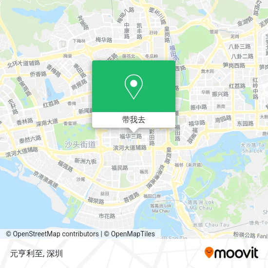 元亨利至地图