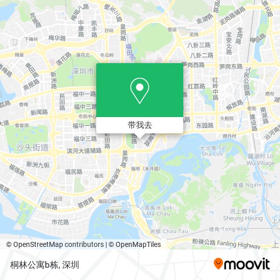 桐林公寓b栋地图