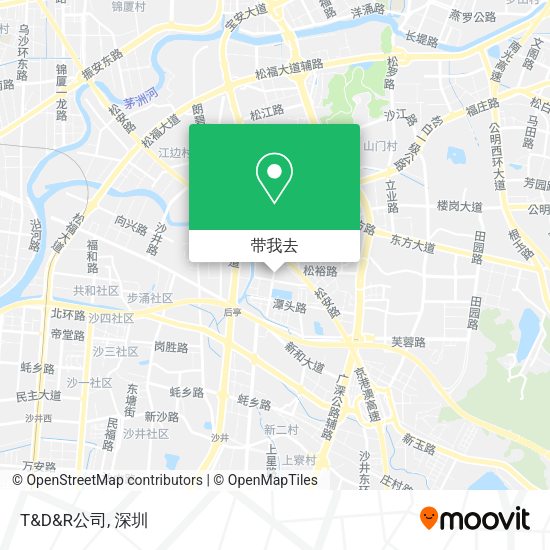 T&D&R公司地图