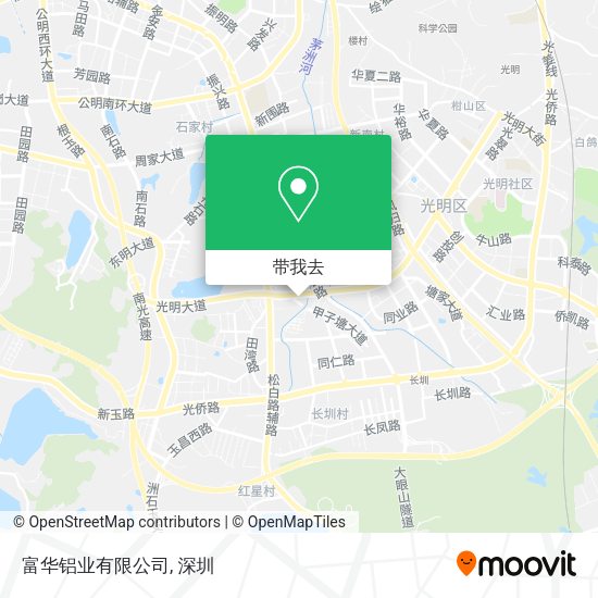 富华铝业有限公司地图