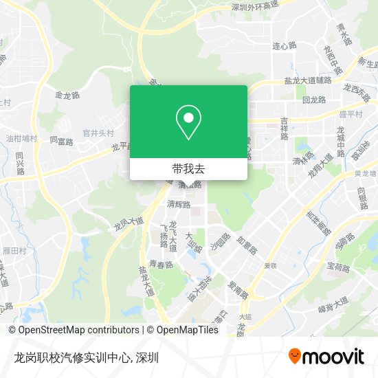 龙岗职校汽修实训中心地图