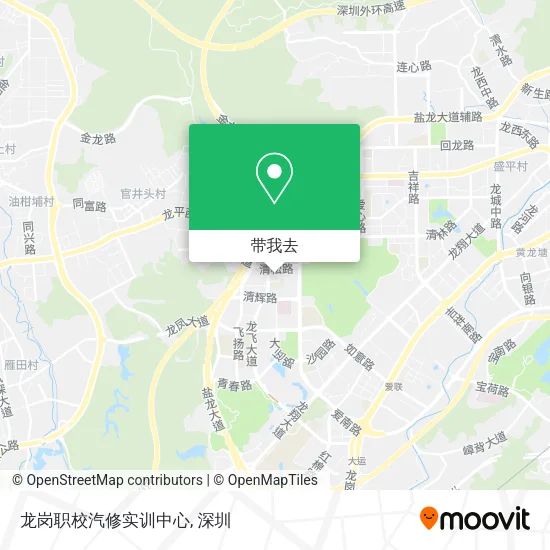 龙岗职校汽修实训中心地图