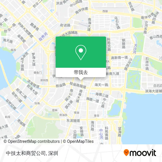 中技太和商贸公司地图
