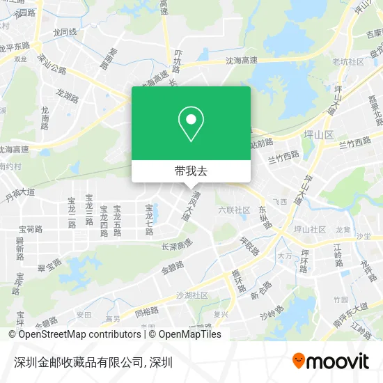 深圳金邮收藏品有限公司地图
