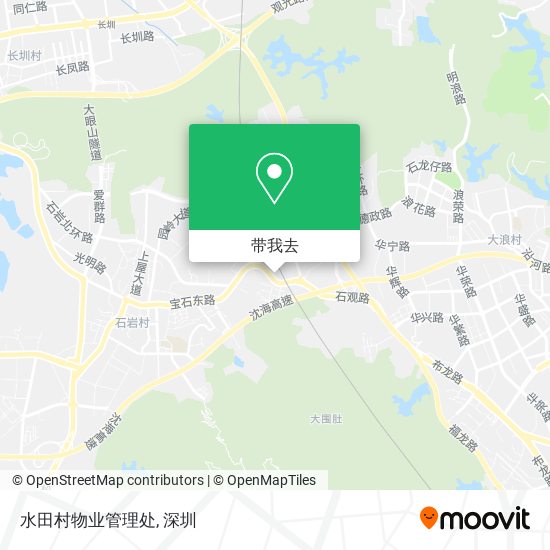 水田村物业管理处地图