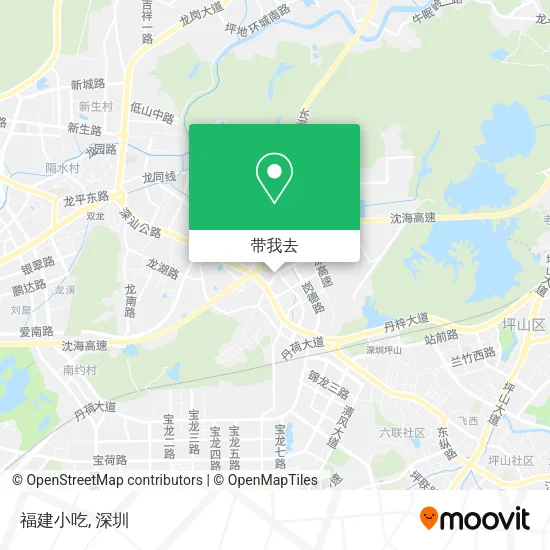 福建小吃地图