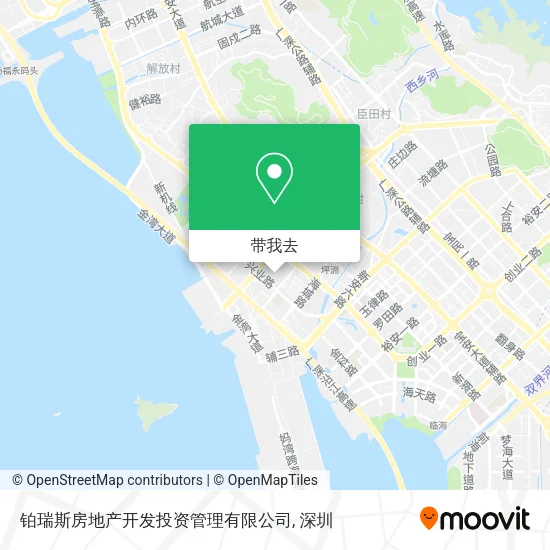 铂瑞斯房地产开发投资管理有限公司地图